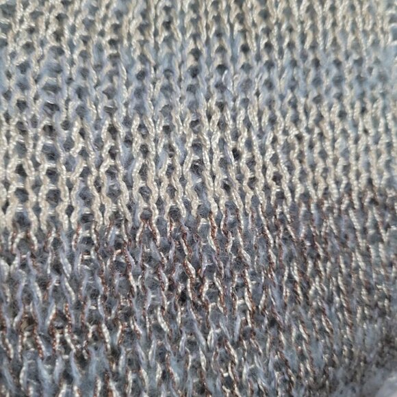 Coldwater Creek V-Neck Sweater - Blue Ombre - Picture 5 of 8